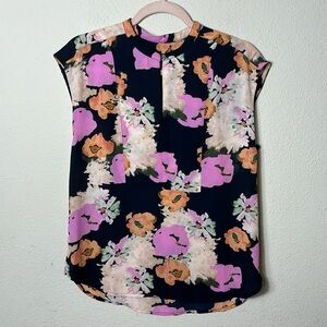 J. Crew Floral Blouse size XS